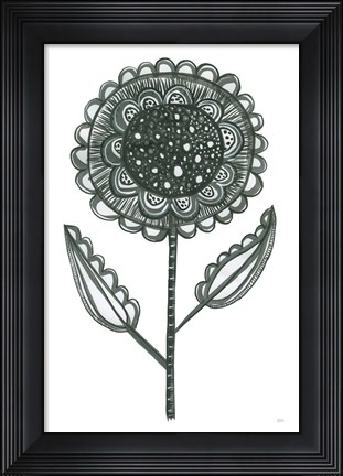 Framed Bloom Town I Print
