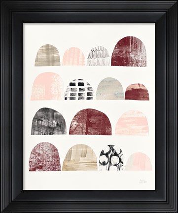 Framed Mod Neutrals IV Blush Print