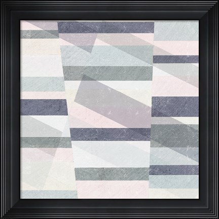 Framed Pastel Reflections III Print