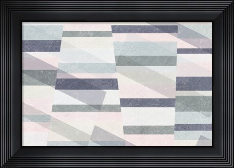 Framed Pastel Reflections I Print
