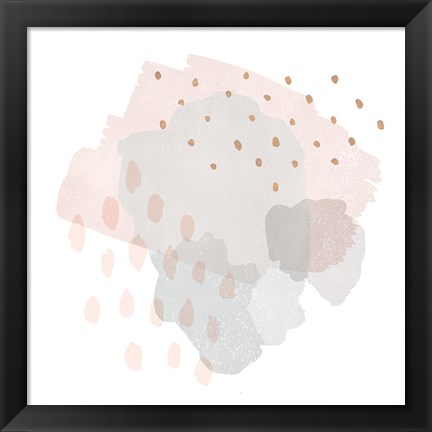 Framed Lovely Blush II Print