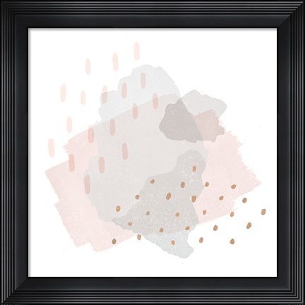 Framed Lovely Blush III Print