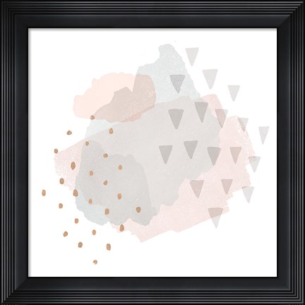 Framed Lovely Blush IV Print