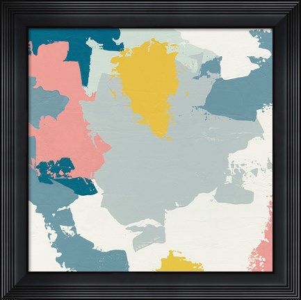 Framed Happy I Print