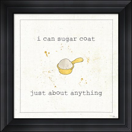 Framed Calorie Cuties V Print