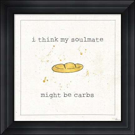 Framed Calorie Cuties II Print