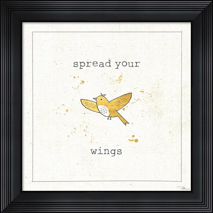 Framed Lil Tweeties II Print