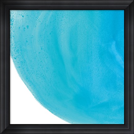 Framed Pools of Turquoise IV Print