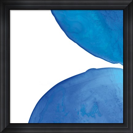 Framed Pools of Turquoise III Print