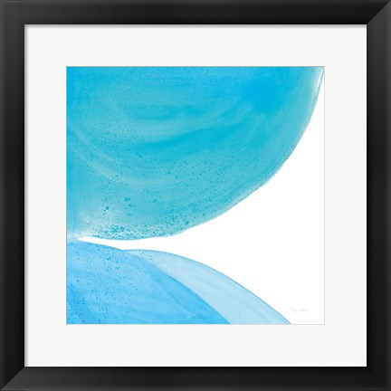 Framed Pools of Turquoise II Print