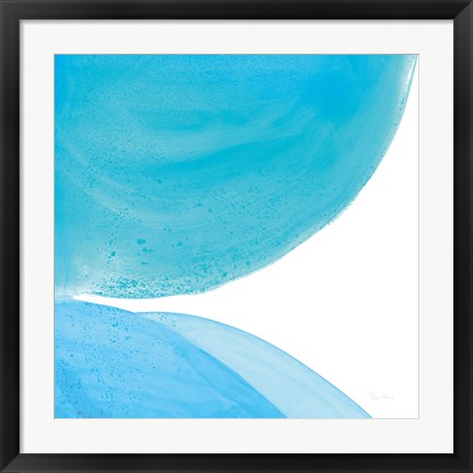 Framed Pools of Turquoise II Print