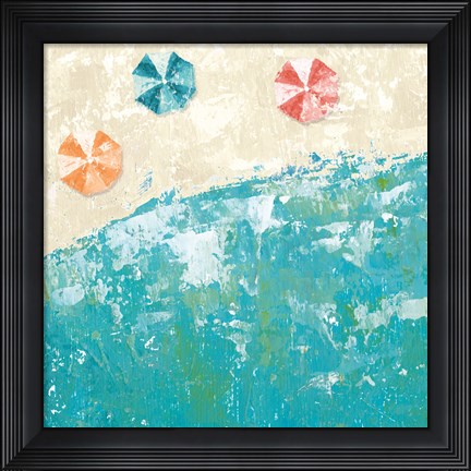 Framed Beach Days Print