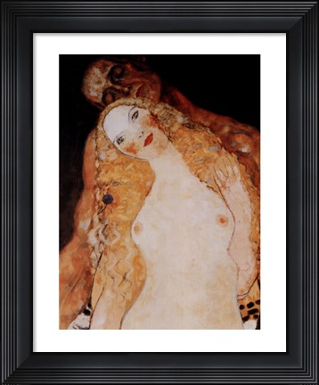 Framed Adam and Eve, c.1917 (detail) Print