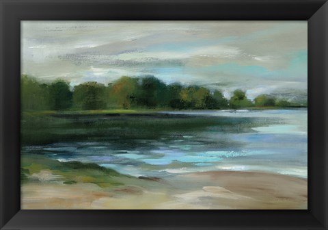 Framed Lake Afternoon Stillness Print