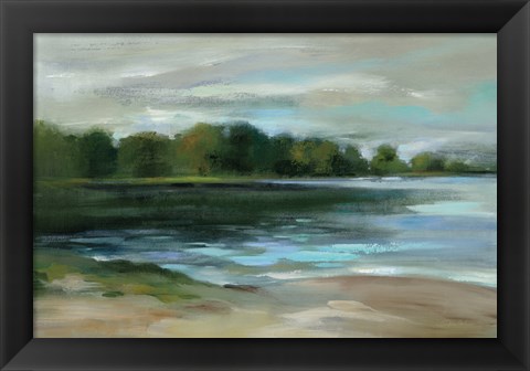 Framed Lake Afternoon Stillness Print