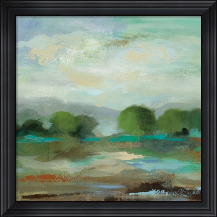 Framed Unexpected Clouds I Print