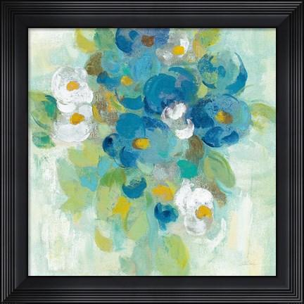 Framed Spring Aroma II Yellow Print