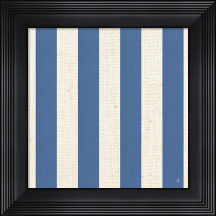 Framed Blue Sky Garden Pattern VA Print