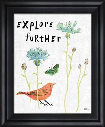Framed Wild Wings VI Print