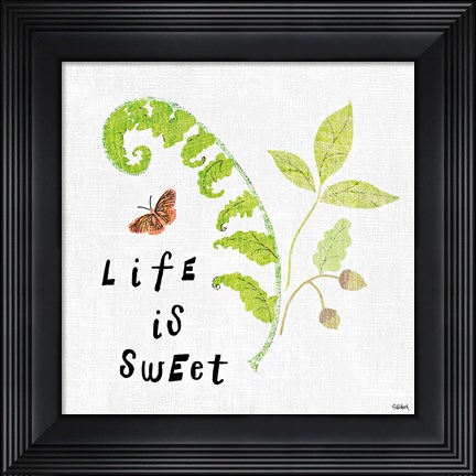 Framed Wild Wings V Print