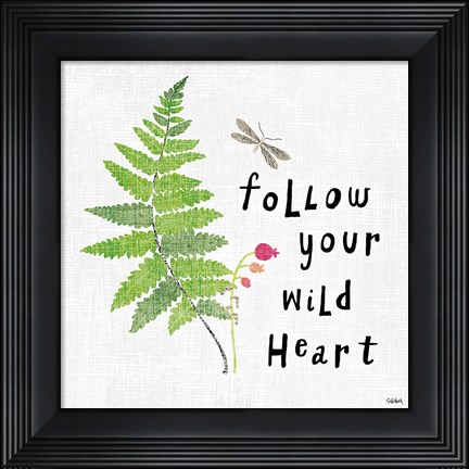 Framed Wild Wings IV Print