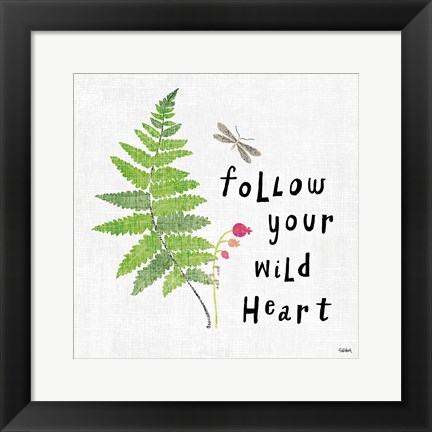 Framed Wild Wings IV Print