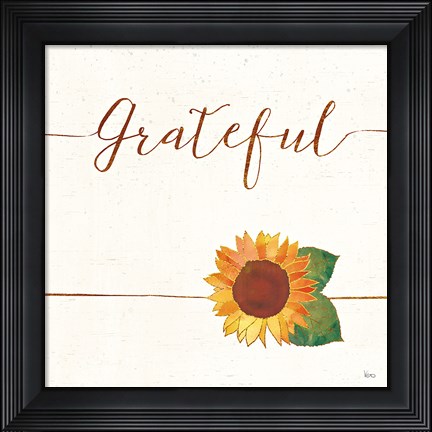Framed Underlined Fall VIII Print