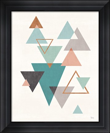 Framed Abstract Geo II Print