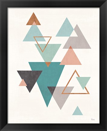 Framed Abstract Geo II Print