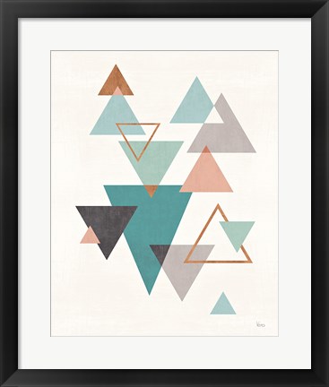 Framed Abstract Geo II Print