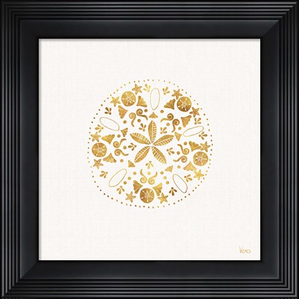 Framed Sea Charms II no Words Print