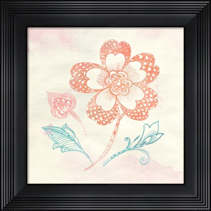 Framed Eastern Boho IV Print