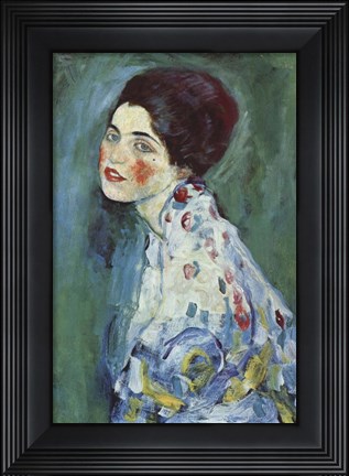 Framed Portrait of a Lady Print