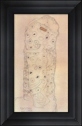 Framed Standing Pair of Lovers Print