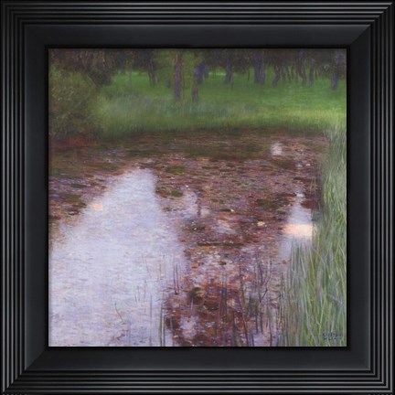 Framed Swamp, 1900 Print