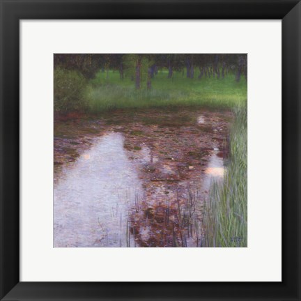 Framed Swamp, 1900 Print