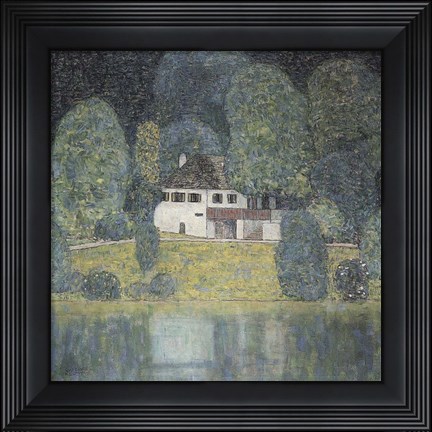 Framed Litzlbergkeller on the Attersee Print