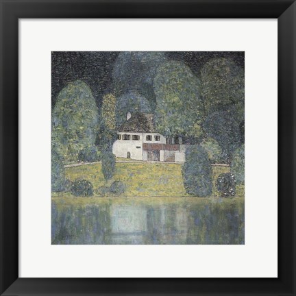 Framed Litzlbergkeller on the Attersee Print