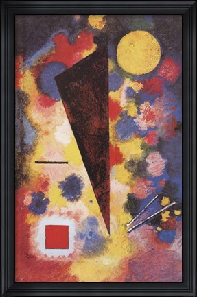 Framed Multicolored Resonance Print