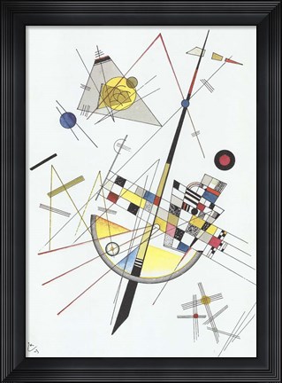 Framed Delicate Tension (1923) Print