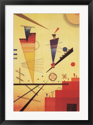 Framed Merry Structure Print