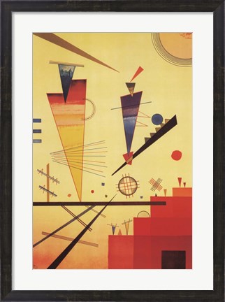 Framed Merry Structure Print