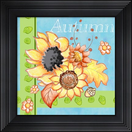 Framed Autumn Print