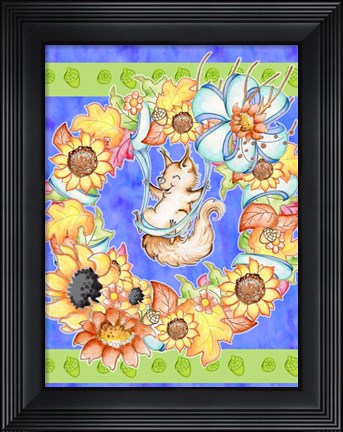 Framed Swing Into Fall Print