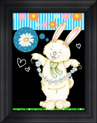Framed Daisy Chain Print