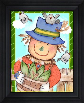Framed Happy Harvest Print