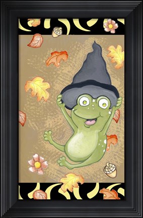 Framed Falling For Fall Print