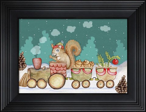 Framed Woodland Express Print