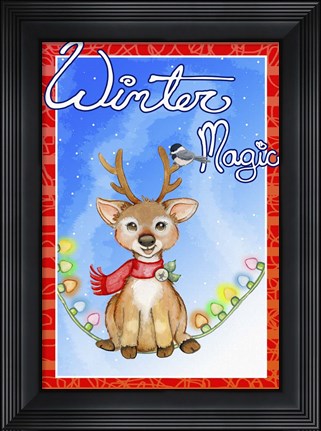 Framed Winter Magic Print