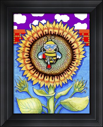 Framed Beeutiful Day Print